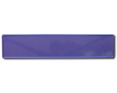 07. EU plate purple flake